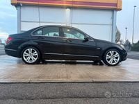 Usata Mercedes C200 Avantgarde 184 CV (135 kW) 2010 Nero Berlina