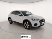 Usata Audi Q3 Advanced 150 CV (110 kW) 2022 Bianco metallizzato SUV