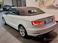 Usata Audi A3 Cabriolet Ambition 150 CV (110 kW) 2016 Bianco Cabrio