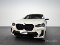 Usata BMW X4 M Sport 190 CV (139 kW) 2024 Gralpinweiss pastello SUV