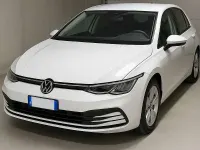 Usata VW Golf VIII Life 150 CV (110 kW) 2020 Bianco Berlina