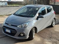 Usata Hyundai i10 Style 66 CV (48 kW) 2014 Grigio Utilitaria