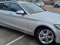 Usata Mercedes C200 136 CV (100 kW) 2015 Grigio Station wagon