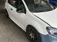 Usata VW Golf R-line 160 CV (117 kW) 2010 Bianco Coupé
