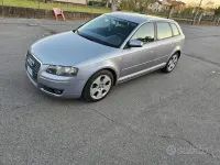 Usata Audi A3 Ambiente 140 CV (102 kW) 2005 Grigio Utilitaria