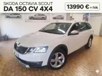 Usata Skoda Octavia 150 CV (110 kW) 2018 Bianco Station wagon