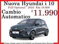 Usata Hyundai i10 66 CV (48 kW) 2024 Grigio Utilitaria
