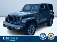 Usata Jeep Wrangler Sahara 200 CV (147 kW) 2020 Grigio scuro metallizzato SUV