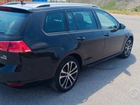 Usata VW Golf VII 110 CV (80 kW) 2017 Nero Station wagon
