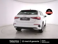 Usata Audi A3 Advanced 116 CV (85 kW) 2021 Bianco Berlina