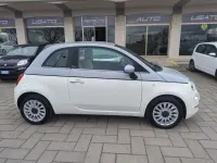 Usata Fiat 500C Dolcevita 69 CV (50 kW) 2021 Bicolor bianco/argento Cabrio