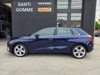 Usata Audi A3 116 CV (85 kW) 2021 Blu/azzurro Berlina