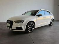 Usata Audi A3 Ambiente 150 CV (110 kW) 2019 Bianco pastello Berlina