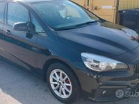 Usata BMW 218 Active Tourer Advantage 150 CV (110 kW) 2017 Nero Monovolume