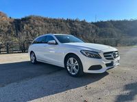 Usata Mercedes C220 Premium 170 CV (125 kW) 2016 Bianco Station wagon
