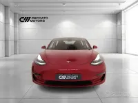 Usata Tesla Model 3 Long Range AWD 152 kW (208 CV) 2020 Rosso Berlina