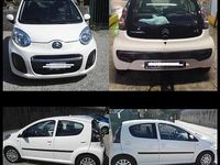 Usata Citroën C1 68 CV (50 kW) 2014 Bianco Utilitaria