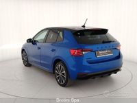 Usata Skoda Fabia Monte Carlo 95 CV (69 kW) 2022 Blu/azzurro Utilitaria