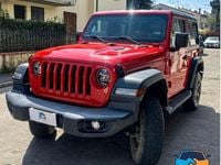 Usata Jeep Wrangler Sport 200 CV (147 kW) 2019 Rosso SUV