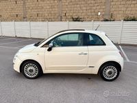 Usata Fiat 500 69 CV (50 kW) 2009 Bianco Cabrio