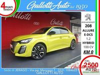 Nuova Peugeot 208 Allure 101 CV (74 kW) 2025 Giallo Utilitaria