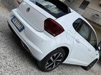 Usata VW Polo R-line 95 CV (69 kW) 2019 Bianco Utilitaria