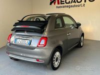 Usata Fiat 500C Lounge 69 CV (50 kW) 2016 Nero Cabrio
