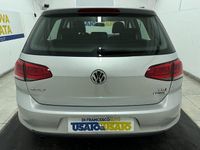 Usata VW Golf VII 110 CV (80 kW) 2016 Argento Berlina