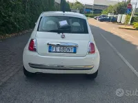 Usata Fiat 500 Lounge 95 CV (69 kW) 2016 Bianco Berlina