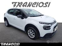 Usata Citroën C3 Feel 102 CV (75 kW) 2021 Bianco Utilitaria
