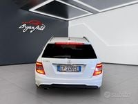 Usata Mercedes C220 Avantgarde 170 CV (125 kW) 2013 Bianco Station wagon