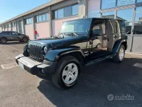 Usata Jeep Wrangler Unlimited Sahara 200 CV (147 kW) 2012 Nero SUV