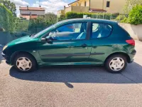 Usata Peugeot 206 60 CV (44 kW) 2002 Verde Utilitaria