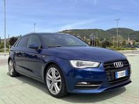 Usata Audi A3 S-Line 2015 Blu Berlina