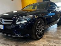 Usata Mercedes C220 194 CV (142 kW) 2019 Blu Berlina