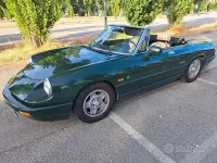 Usata Alfa Romeo Spider 106 CV (77 kW) 1991 Verde Cabrio