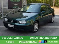 Usata VW Golf Cabriolet Conceptline 101 CV (74 kW) 1998 Verde Cabrio