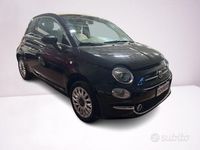 Usata Fiat 500C 69 CV (50 kW) 2017 Blu Cabrio