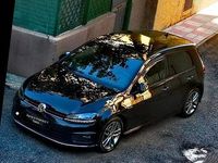 Usata VW Golf VII R-line 110 CV (80 kW) 2016 Nero Berlina