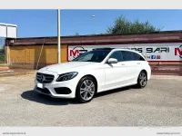 Usata Mercedes C250 Premium 204 CV (150 kW) 2018 Bianco Station wagon