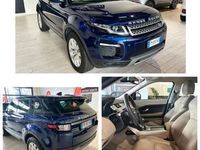 usata Land Rover Range Rover evoque 2.0TD4 150CV MANUALE NAVY PELLE