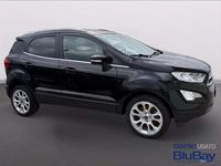 Usata Ford Ecosport Titanium 125 CV (91 kW) 2021 Nero SUV