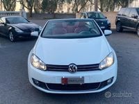 Usata VW Golf Cabriolet Highline 140 CV (102 kW) 2012 Bianco Cabrio