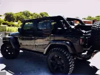 Usata Jeep Wrangler Unlimited Rubicon 200 CV (147 kW) 2015 Nero SUV