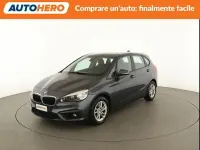 Usata BMW 218 Active Tourer Advantage 136 CV (100 kW) 2017 Grigio Monovolume