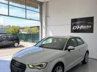 Usata Audi A3 Ambition 110 CV (80 kW) 2015 Bianco Berlina