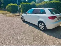 Usata Audi A3 105 CV (77 kW) 2011 Bianco Utilitaria
