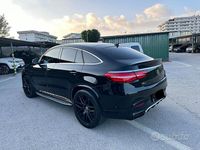 Usata Mercedes GLE63 AMG AMG 585 CV (430 kW) 2017 Nero Coupé