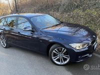 Begagnad BMW 330 Sport Line 258 HK (189 kW) 2014 Blå Kombi