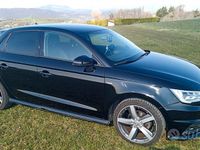 Usata Audi A1 Sportback S-Line 90 CV (66 kW) 2018 Nero Utilitaria